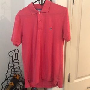 Pink Short Sleeved Brooks Brothers Polo (M)